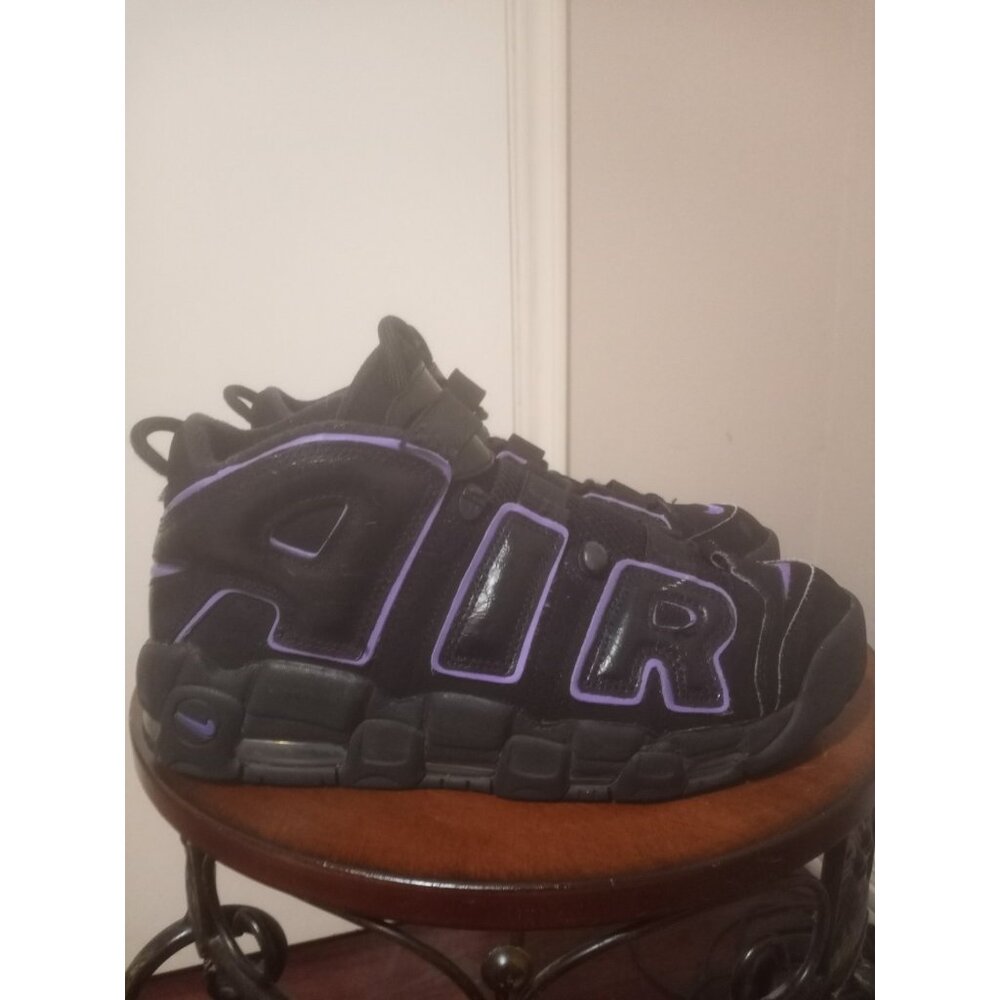 Nike Black and Purple Athletic Shoes